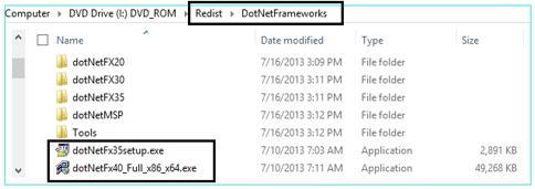 NET Framework 4 is installed by default on Windows Server 2012 and later, however you may receive the error below on Windows Server 2008: If you encounter the error message Microsoft.