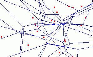 ..) i ) q 6 q 7 Voronoi diagram in