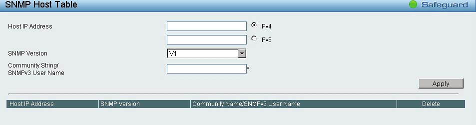 SNMP managers using the same community string are permitted to gain access to the Switch's SNMP agent. Figure 5.