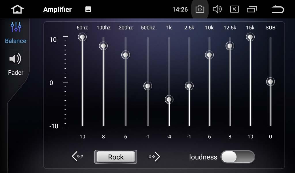 11.3.2 Fader adjustment You can select a listening position that you want to make as the