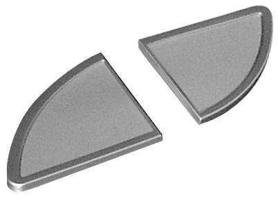 (h x w x d) Weight 5 x 214 x 45 mm 80 g Charcoal gray / Silver Mounting Dimensions (h x w x d) Weight Flush-mounting 61 x 94 x 99 mm 0.