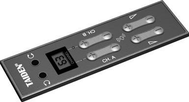 HCS-4325K/50 Flush-mounting Dual Channel Selector 64 language channels for simultaneous interpretation, all channels with a frequency response of 30 Hz to 20 khz Built-in dual channel selectors