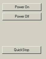 <Drive Modes> tab s for all operation modes The following functions are available in all operation modes: Button/Display <Power On> <Power Off> <QuickStop> Switch on the