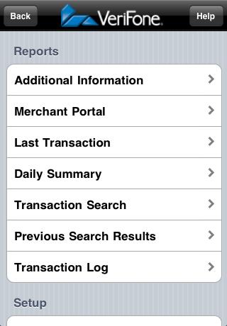 PAYware Mobile Reports There are multiple reporting