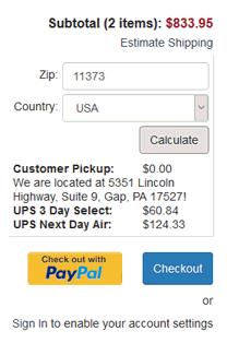 E-Commerce Items are purchased from the website by adding items to the shopping cart. Click on the Add to Cart button on any product lists or pages to add items to the shopping cart.