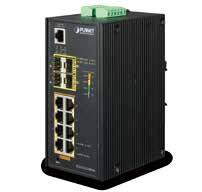 Efficient Management For efficient management, the IGS-5225 Managed Ethernet Switch series is equipped with console, Web and SNMP management interfaces.