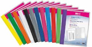 . 170 additional fitting to file, in packs of 20 pieces 21 40 50 80 90 PVC 180 glassclear, folded spine, 20 4744 000 180 inside left full size pocket,