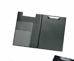 . 4804 180 PVC Clipboard Folder 5 4804 180 clear pocket inside left, inside right on top with strong flush clip with wire penholder, with copying protector sheet 4804 180