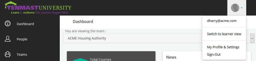 Since most Team Leaders have been assigned courses to complete also, they are general users as well.