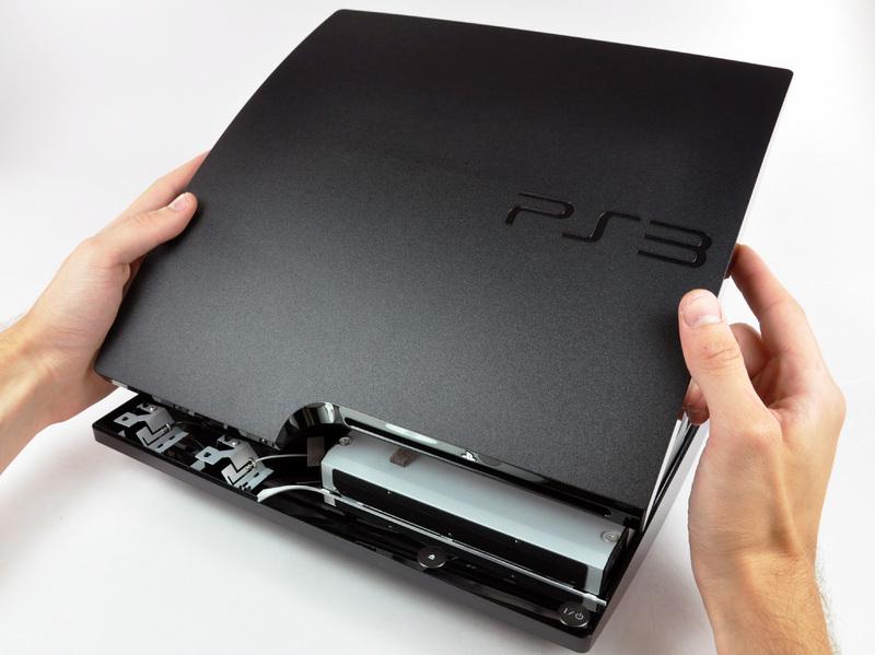 front of the PS3.