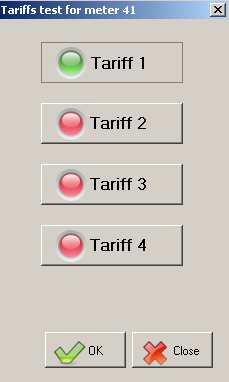tariffs control via the RS485 bus. Press tab "Tariffs" in the horizontal strip.