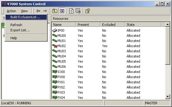 User Interfaces Description Click Resources node and choose a command by using Action menu: Figure 3-3.