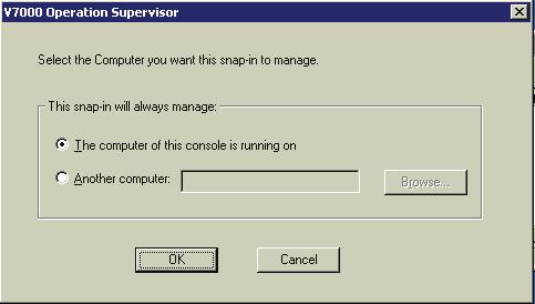 User Interfaces Description Figure 3-57. Dialog Box After Selecting Connect to Another Computer 5. Select Another computer. 6. Type the name of the computer you want to access. 7. Click OK. NOTES: 1.