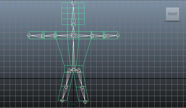 37. Switch back to Front Orthographic View.