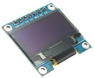 3 OLED Module Blue -I2C Interface This is an OLED monochrome 128 64 dot matrix display module with I2C Interface.