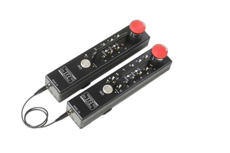 Linking of WMC wireless remotes: Maximum of two WMC wireless remotes can be linked together to achieve group operation of STOP and GO buttons.