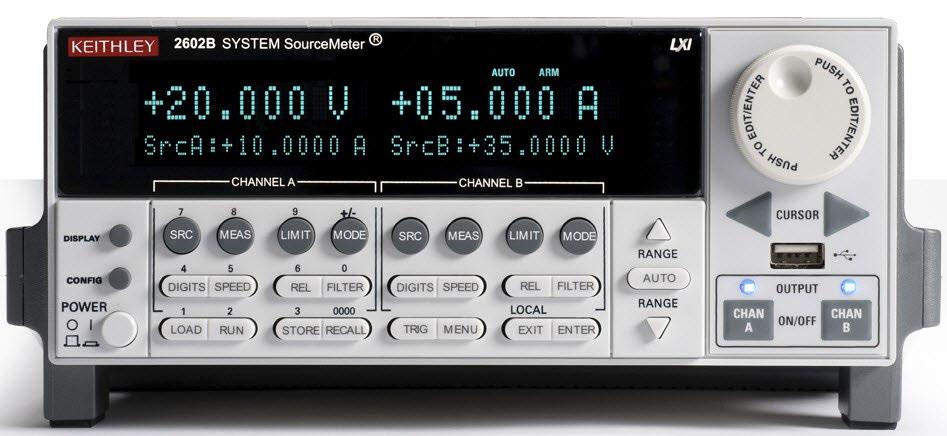 In addition to the Series 2600B System SourceMeter instrument, you should have received: 1.