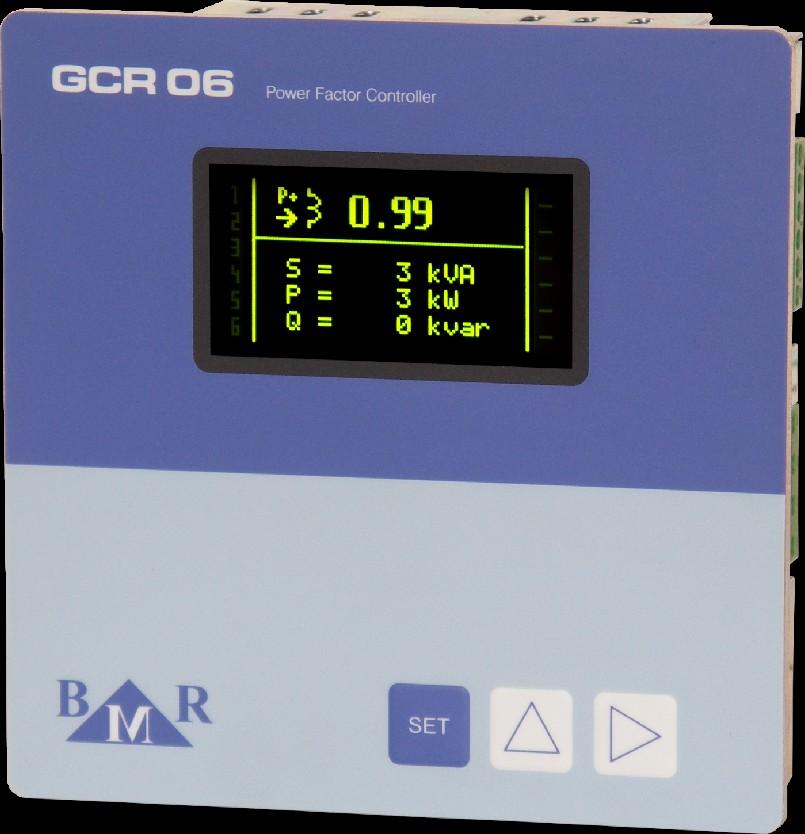 GCR 06, GCR 12 Power factor correction controller User and
