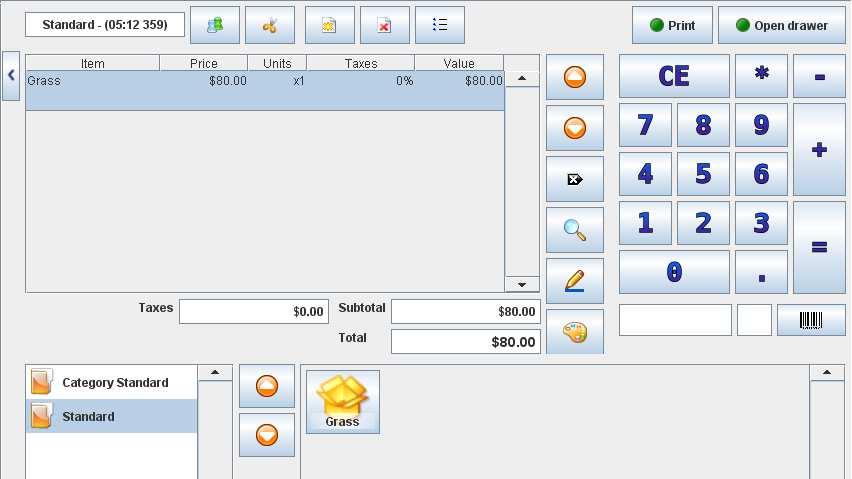 A: Sales After installing the openbravo POS we can make sales by choosing respective customers and products.