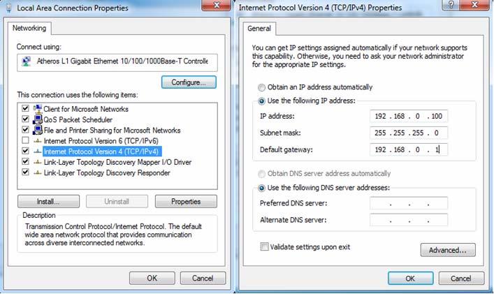 (3) Please make sure the subnet of PC IP address and IP CAM IP address are the same. IP CAM IP address: 19
