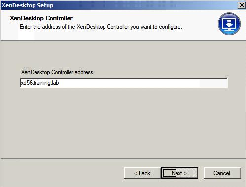 From the Provisioning Services Console, right-click on the site name and click XenDesktop Setup
