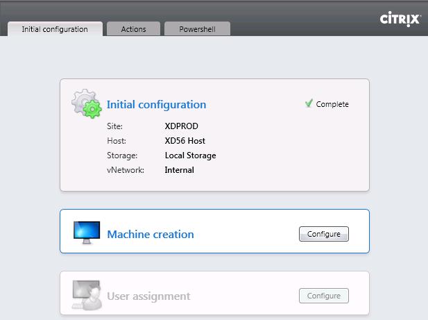 Creating pooled Virtual Machines using Machines Creation Services Creating pooled Virtual Machines with Personal vdisk using Machine Creation Services 1 Follow steps 1 through 5 from Creating a