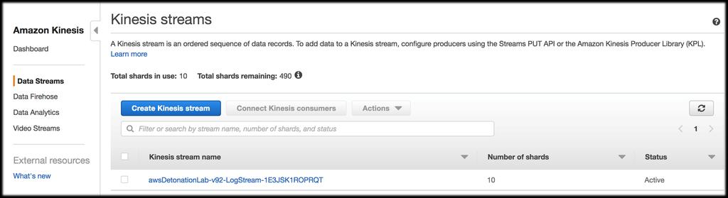 VPC Flow - Kinesis Stream Amazon Kinesis Data Streams (KDS) is a massively scalable and durable real-time data streaming service.