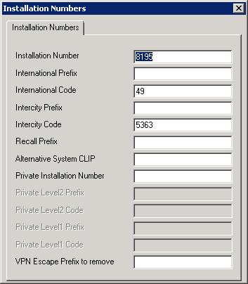 Page 13 The configuration dialog is used to configure the dial plan of the Alcatel-Lucent OmniPCX Office.