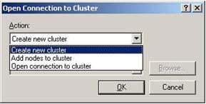 Configuring the Cluster Service 7. On the second node, assign drive letters and names. You do not need to format the disks. a. Open the Disk Management tool.