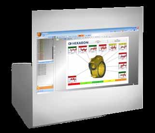 PC-DMIS Vision transfers all the selected features into the measuring program. You no longer have to program the features one by one.