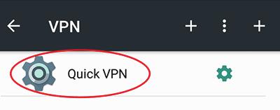 Section 5 - Quick VPN