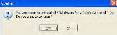 When following dialog box appears, double click Clean System to uninstall the 2003/XP/2000 drivers. Figure 2 5.