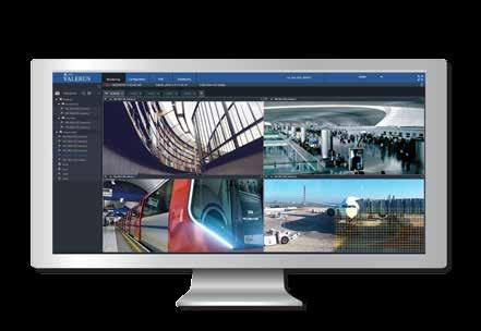 Valerus is built on ONVIF, an industry standard that most modern cameras and VMS systems have adopted, and uses standard software and communication tools.