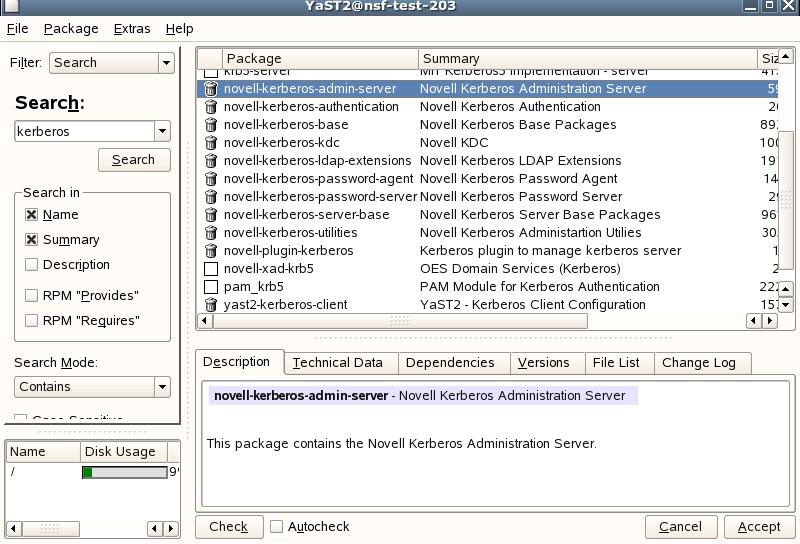 3.4 Clearing LDAP Kerberos Extension Information Clear LDAP Kerberos Extension information from the LDAP server object: 1 Clear the extensioninfo by using kdb5_ldap_util kdb5_ldap_util [-D user_dn]