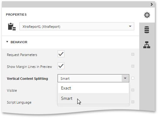 On the last step, you can set your report's Vertical Content Splitting option to Smart.