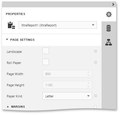 Adjust Page Layout Settings In the Web Report Designer, you can change page layout settings before you print a report.