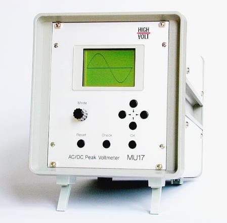 connection with HV dividers. The measurements meet all requirements of the related international standard IEC 60060-. Measurements are displayed or instantaneously processed.