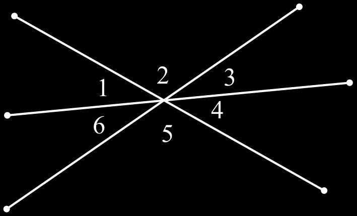 2. Vertical Angles X marks the spot! Just as fun as looking for hidden treasure, look for vertical angles at the X.