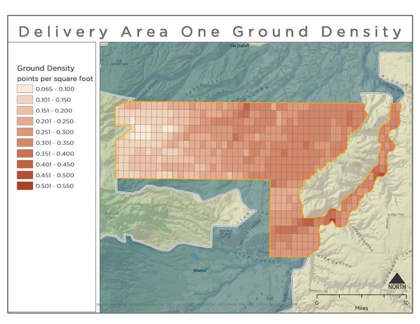 Density Ground Density Ground classifications were derived from ground surface modeling.