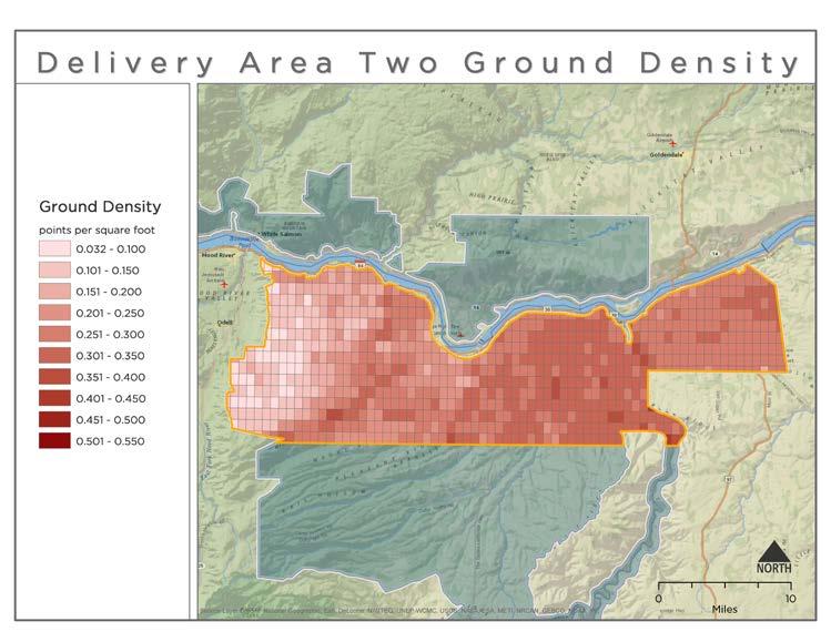 Density Ground Density Ground classifications were derived from ground surface modeling.