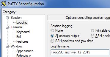 Preparing the Source Appliance (Continued) Step 6 Create a back up of your ProxySG appliance configuration using SSH- Console session.