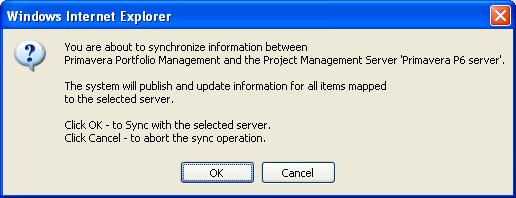 Bridge Console CHAPTER 5 5-11 To synchronize projects from a PM server: 1 On the Bridge Console, select the server you want to remove synchronize and click Sync.