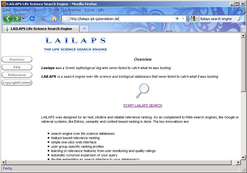 LAILAPS Project: http://lailaps.ipk-gatersleben.de Contact: lange@ipk-gatersleben.