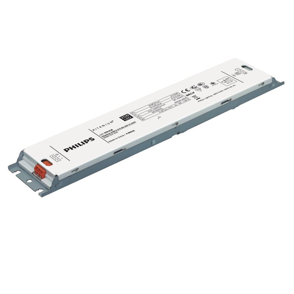 The reliability of the LED solution is further enhanced by specific features that protect the connected LED module, such as