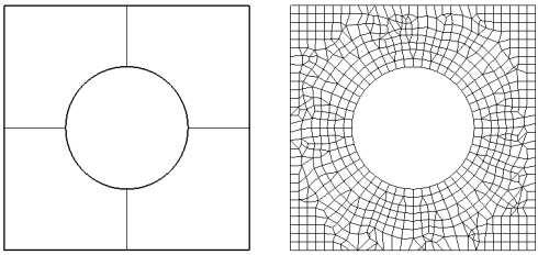 Progress In Electromagnetics Research B, Vol. 29, 2011 419 (a) (b) Figure 11. Plate with a rectangular hole. (a) Original and (b) meshed. (a) (b) Figure 12. Plate with a circular hole.