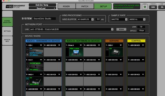 Typical Uses DiGiGrid MGR interfaces may be used in both SoundGrid and Native configurations, as follows: SoundGrid: In a SoundGrid configuration, the MGR interface is used to connect a MADI-enabled