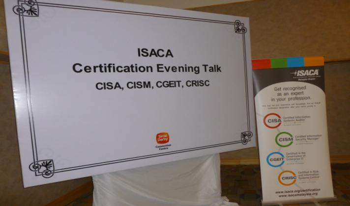 ISACA CERTIFICATION EVENING TALK Top