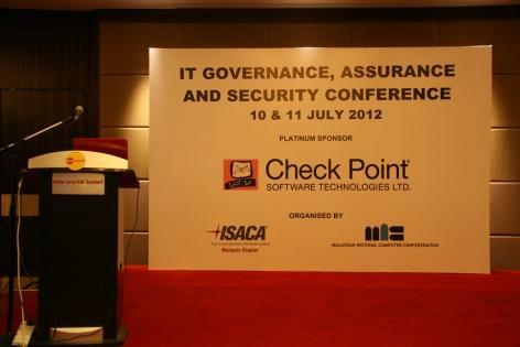 IT GOVERNANCE, ASSURANCE AND SECURITY CONFERENCE 2012 (JULY 10-11, 2012) Recently, ISACA and MNCC concluded our 11th annual IT