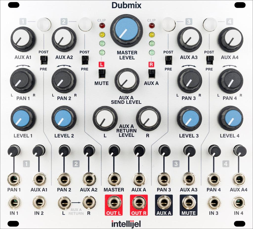 Dubmix Quad Input Stereo