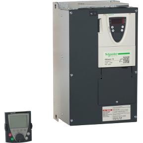 Characteristics variable speed drive ATV71-22kW-30HP - 240V - w/o EMC filter-graphic terminal Main Range of product Altivar 71 Product or component type Product specific application Component name